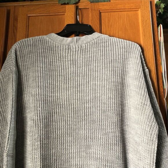 NWT PRETTY LITTLE THING Open Maxi Knitted Cardigan Duster Plus Size 18 - Picture 9 of 14